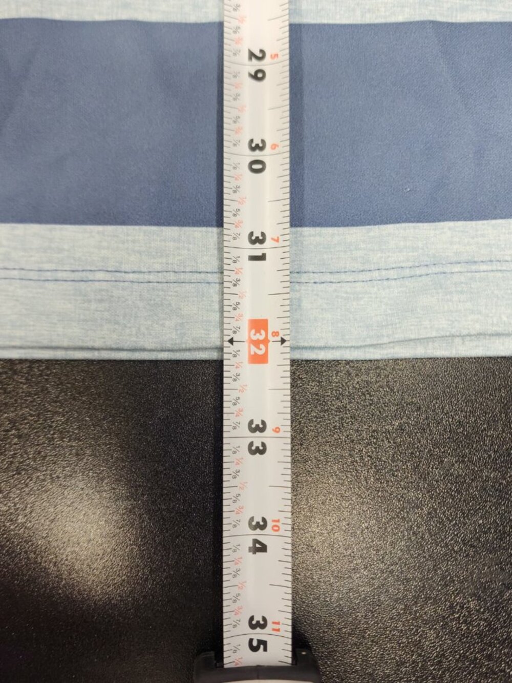 Nike Golf Dri Fit Polo XXL Blue Striped Athletic Casual Performance - Picture 11 of 11